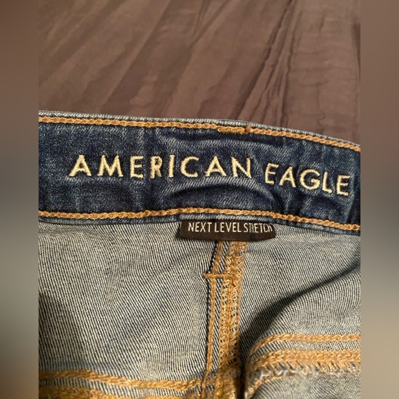 American Eagle Hi-Rise Jeggings - Size 12S - Picture 3 of 5